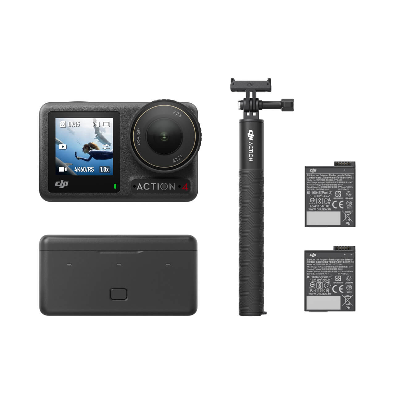 DJI Osmo Action 4 어드벤처 콤보 / DJI 액션캠