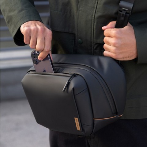피지테크 원고 솔로 V2 카메라 슬링백 10L 그린 P-CB-155