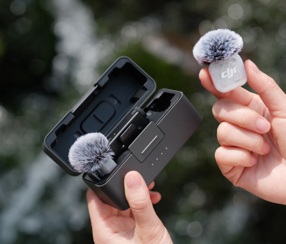 DJI Mic Mini 2S (2 TX + 1 RX + 충전 케이스) 마이크 세트